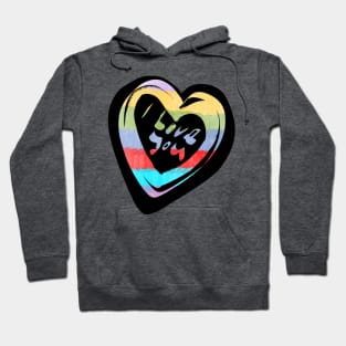 Valentine Cutout Hearts: I Love You Hoodie